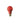 LED BULB A60 RED 9w E-27