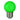 SPHERICAL GREEN LED 3w E-27